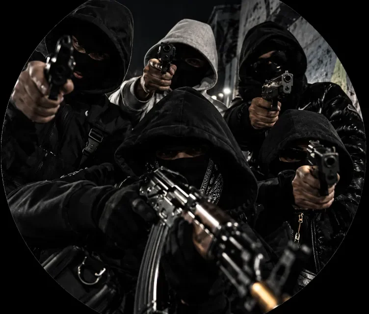 Hood Guys with Guns PFP