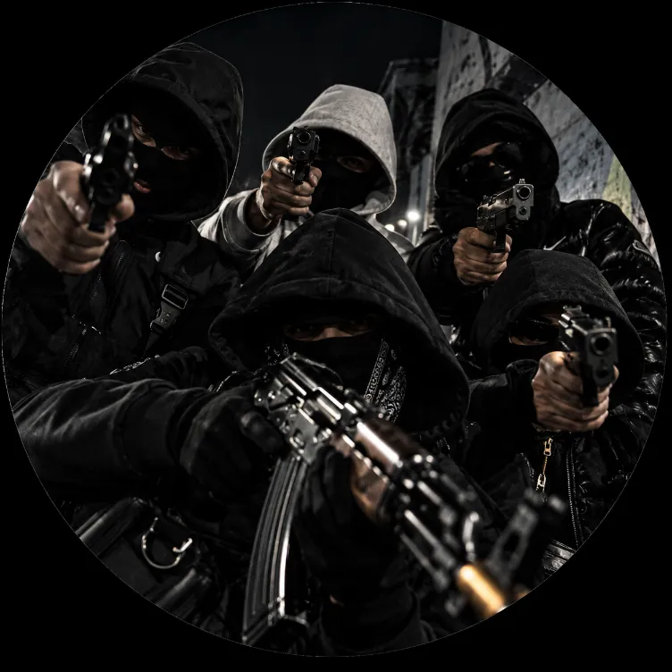 Hood Guys with Guns PFP